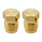 Thrifco Plumbing No. 39 5/16 Inch Brass Flare Plug 2/Pack 4401301 - alternate 1